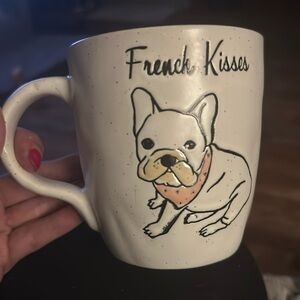 Adorable mug with a cute French dog.